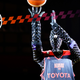 Toyota’s basketball-playing robot CUE.